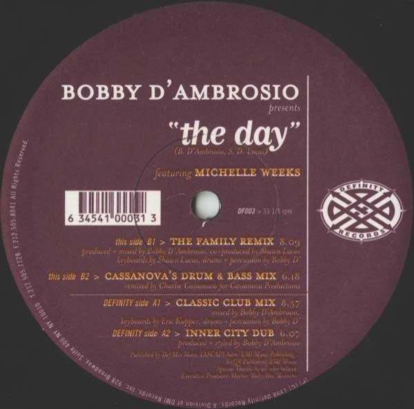 Bobby D'Ambrosio, Michelle Weeks - The Day