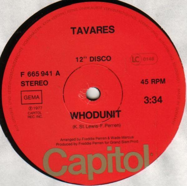 Tavares, Glen Campbell - Whodunit / Southern Nights